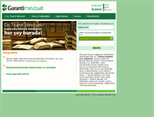 Tablet Screenshot of mevzuat.garanti.com.tr